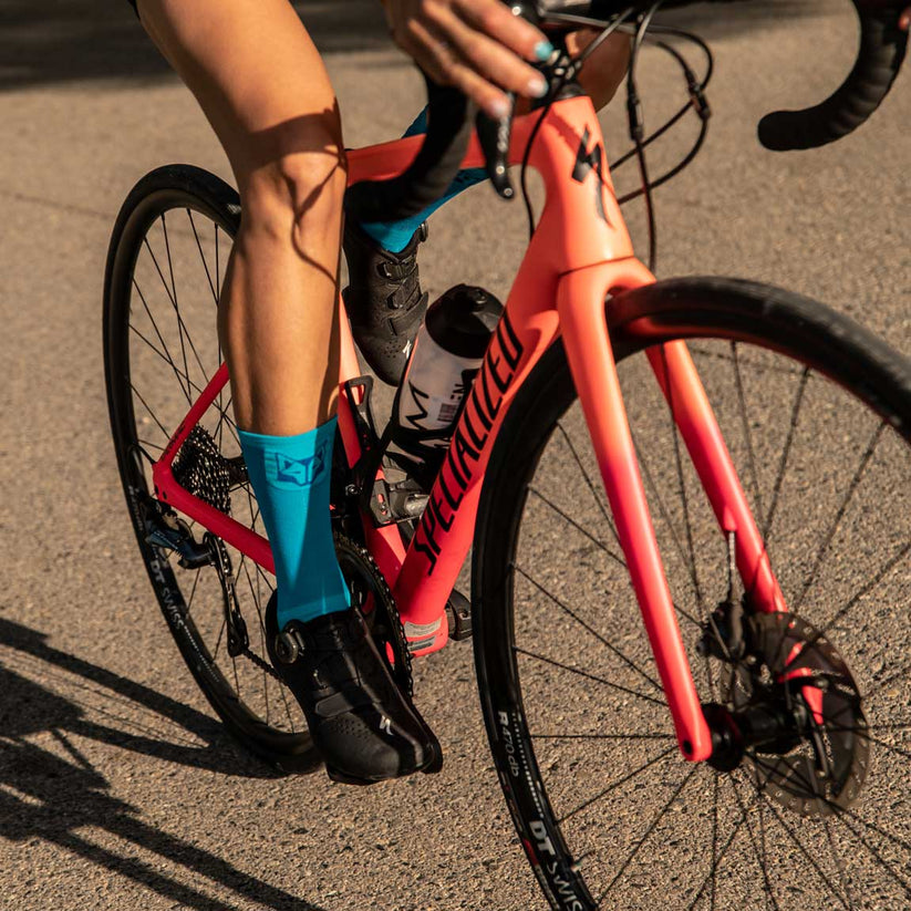Mitjons UltraLight - Fluo Blue
