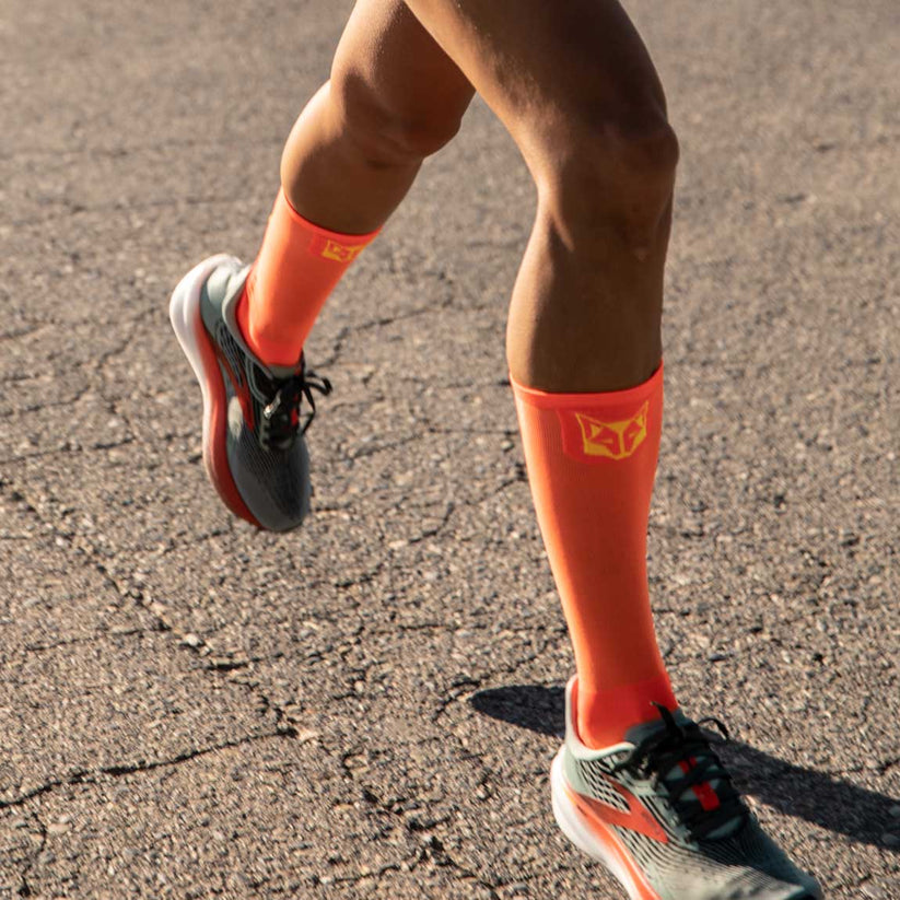 Mitjons UltraLight - Fluo Orange
