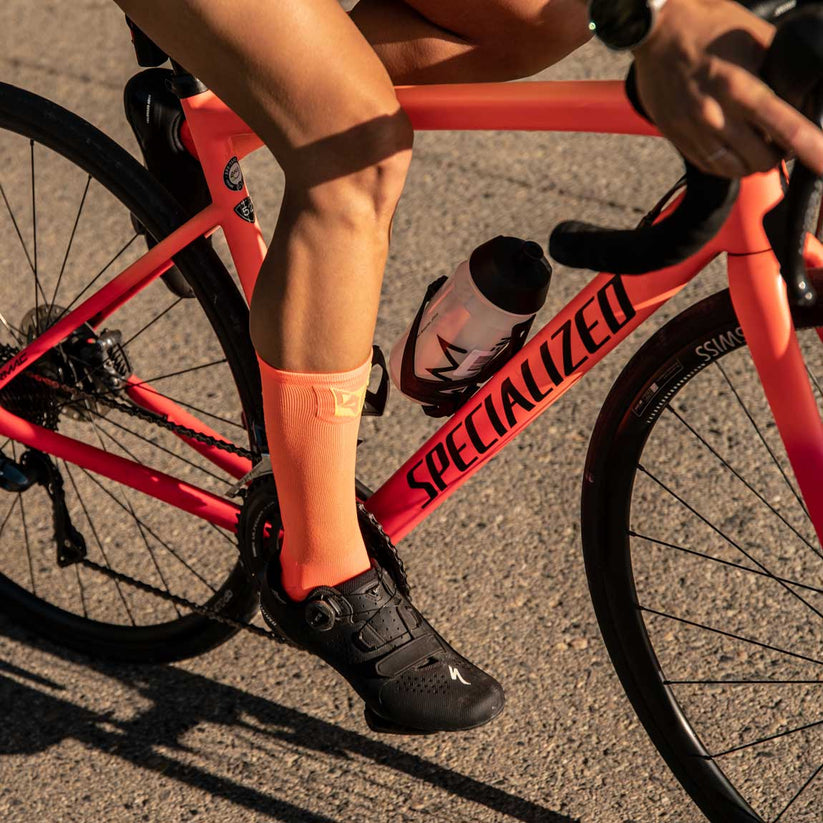 Mitjons UltraLight - Fluo Orange