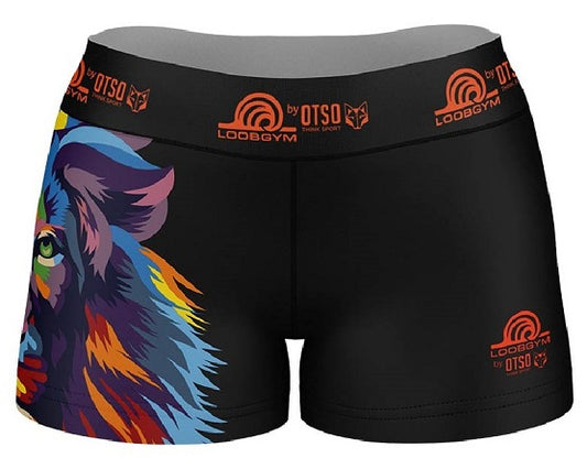 Curt BE A LION BLACK (Goma vista sublimada)