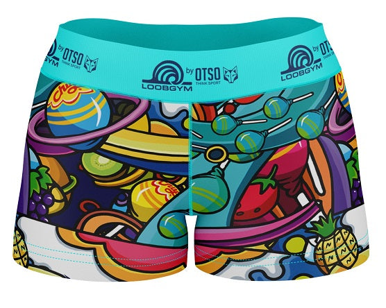 Chupa Chups Space Shorts (Sublimated rubber print)