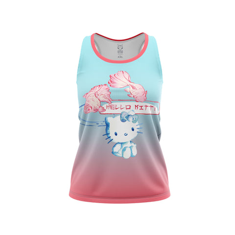 Girls and women's sleeveless t-shirt - Hello Kitty Sparkle