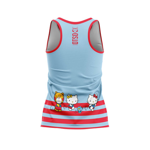 Samarreta sense mànigues nena i dona - Hello Kitty Stripes (outlet)