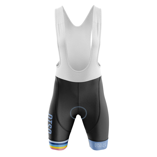 Men's cycling shorts - Stripes Steel Blue (OUTLET)