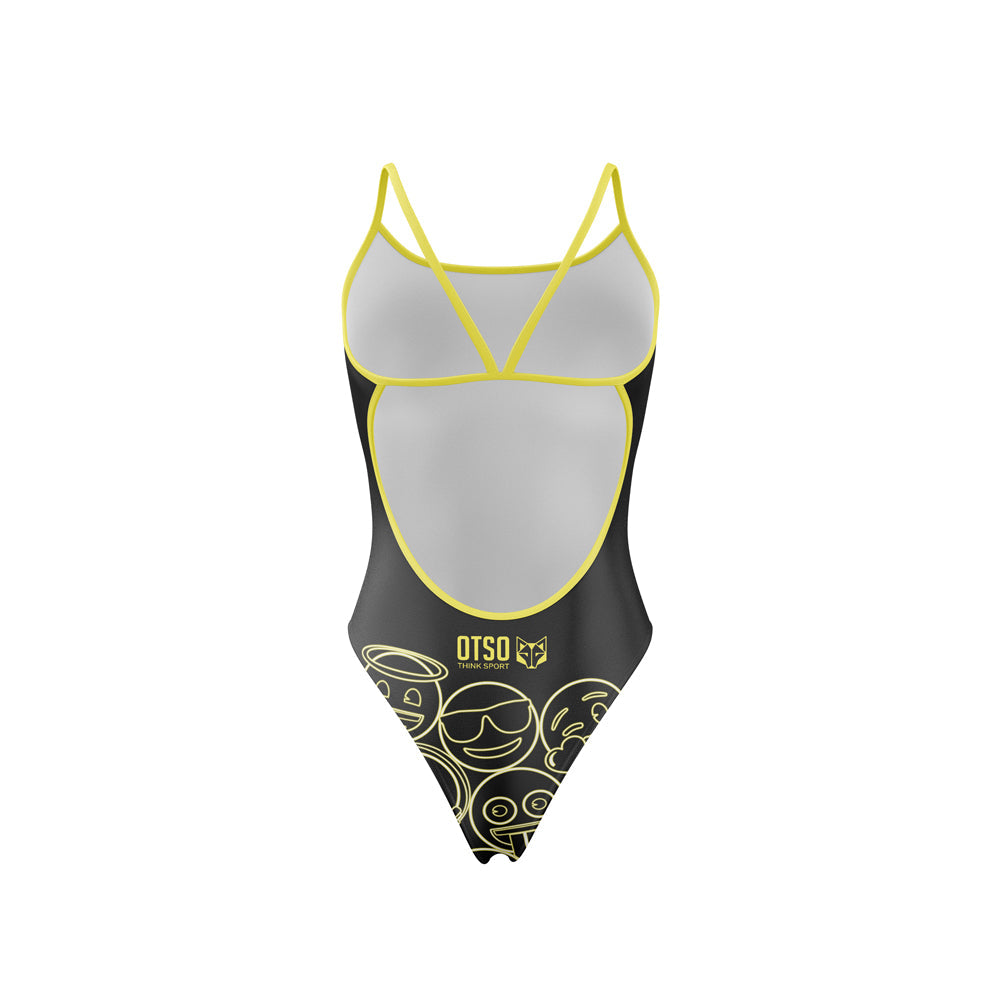 Bañador mujer -  Emoji Neon Faces