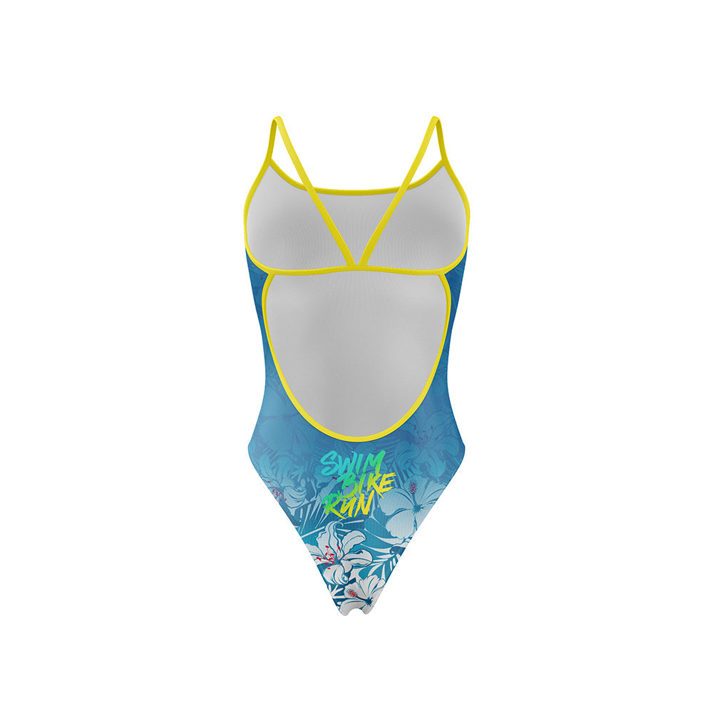 Banyador dona - Swim Bike Run Flower