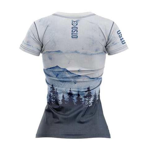 Camiseta manga corta mujer - Blue Forest