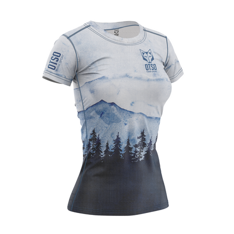 Camiseta manga corta mujer - Blue Forest