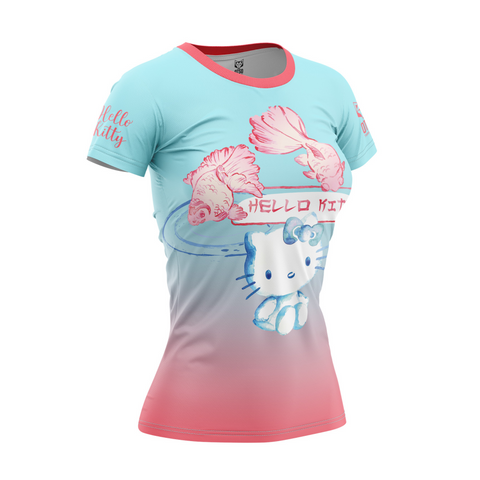 Samarreta màniga curta nena i dona - Hello Kitty Cheerleading