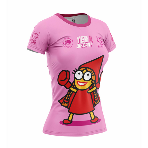 Camiseta manga corta mujer - Dia Mundial Cáncer de Mama 2025