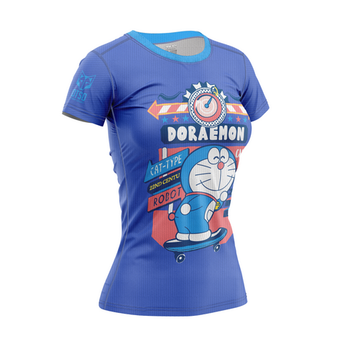 Camiseta manga corta mujer - Doraemon Child Out Time