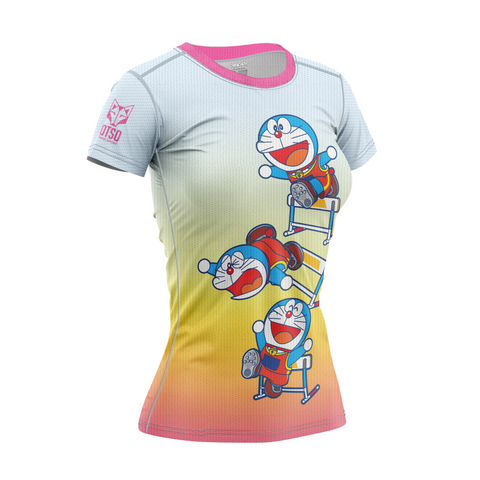 Camiseta manga corta mujer - Doraemon We Are All Winners