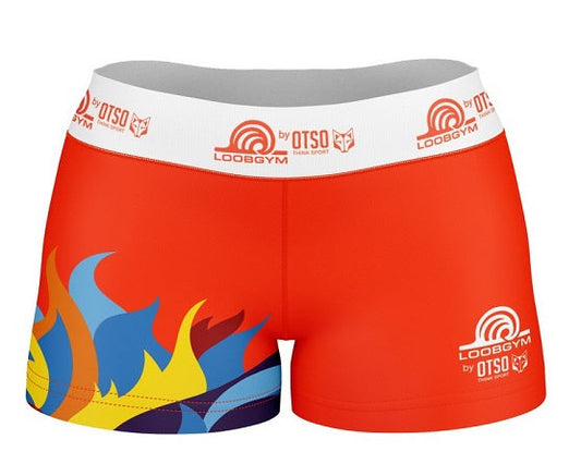 Short BE A LION (lycra brillante) - OUTLET