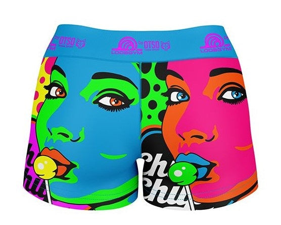 Short Chupa Chups Warhool (sublimated visible rubber) 