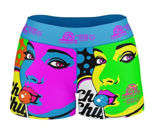 Short Chupa Chups Warhool (lycra brillante) - OUTLET