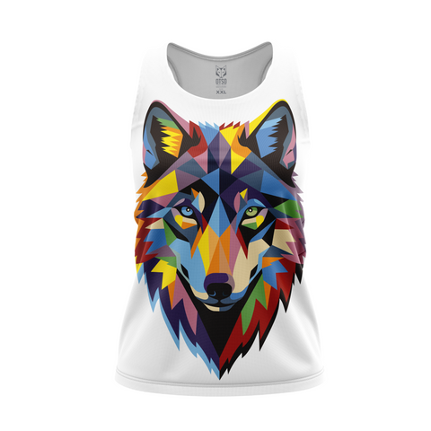Camiseta sin mangas mujer - Be Wolf
