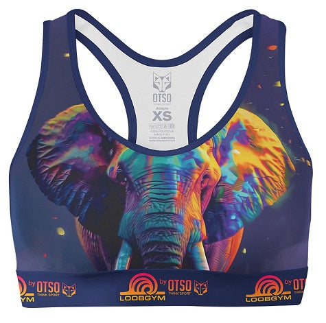 Top BE STRONG - ELEPHANT (Goma vista sublimada)