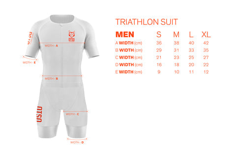 Men's triathlon suit - Aoki