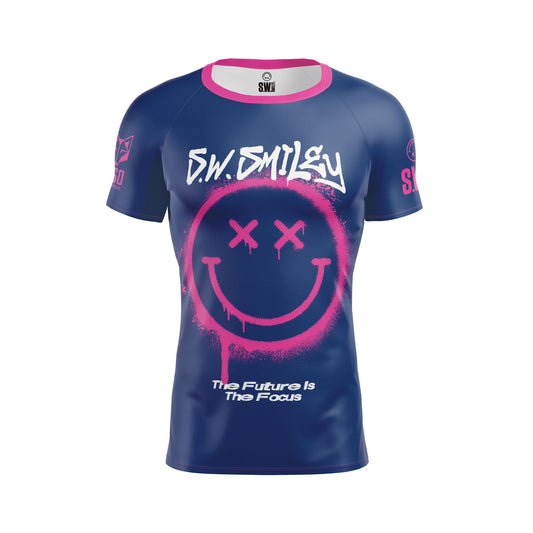 Camiseta manga corta hombre - Smiley Graffiti