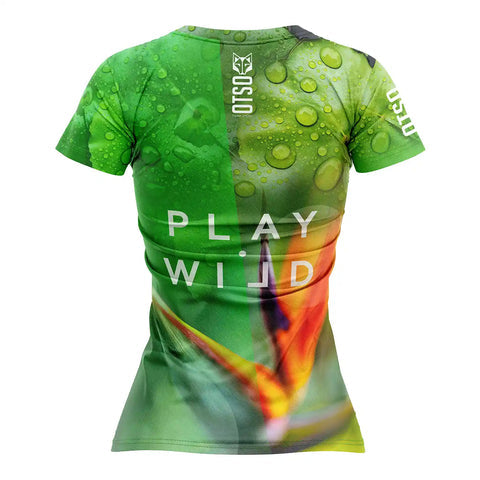 Camiseta de pádel manga corta mujer - Paradise (outlet)