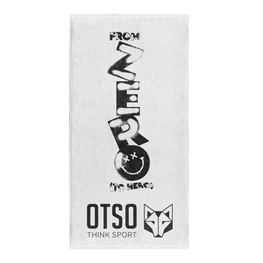 Toalla de microfibra - Smiley Airbrushed Infinity