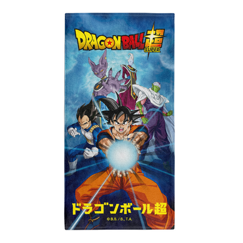 Tovallola de microfibra - Dragon Ball Super Goku Vegeta