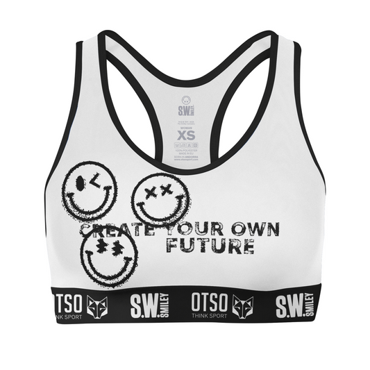 Top deportivo - Smiley Airbrushed Infinity