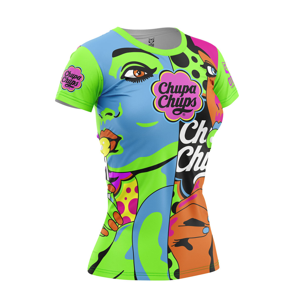Women's short-sleeved T-shirt - Chupa Chups Warhool