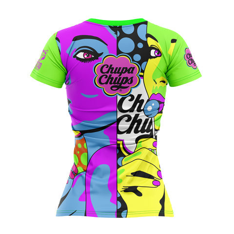 Women's short-sleeved T-shirt - Chupa Chups Warhool