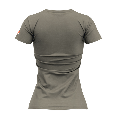 Camiseta de manga corta de lana merino mujer - Oneone