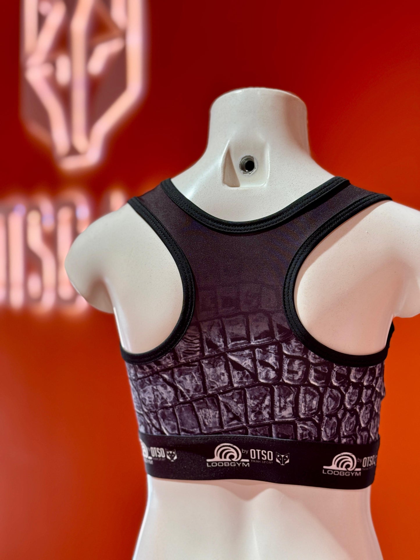 Top BLACK SNAKE (Goma vista sublimada)