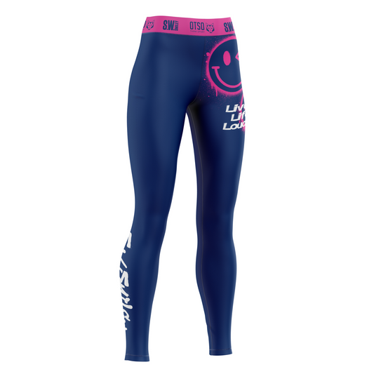 Legging - Smiley Graffiti