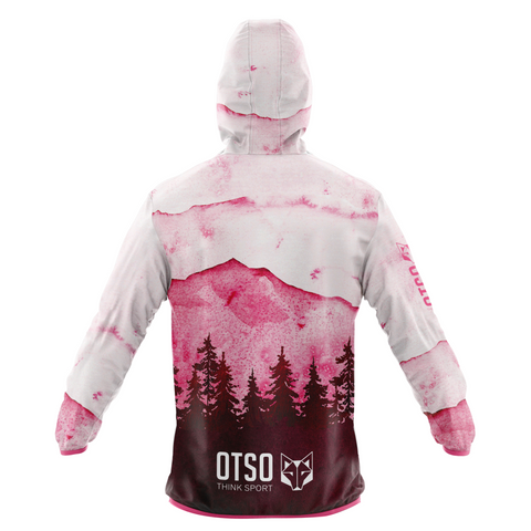 Unisex Running Jacket - Pink Forest