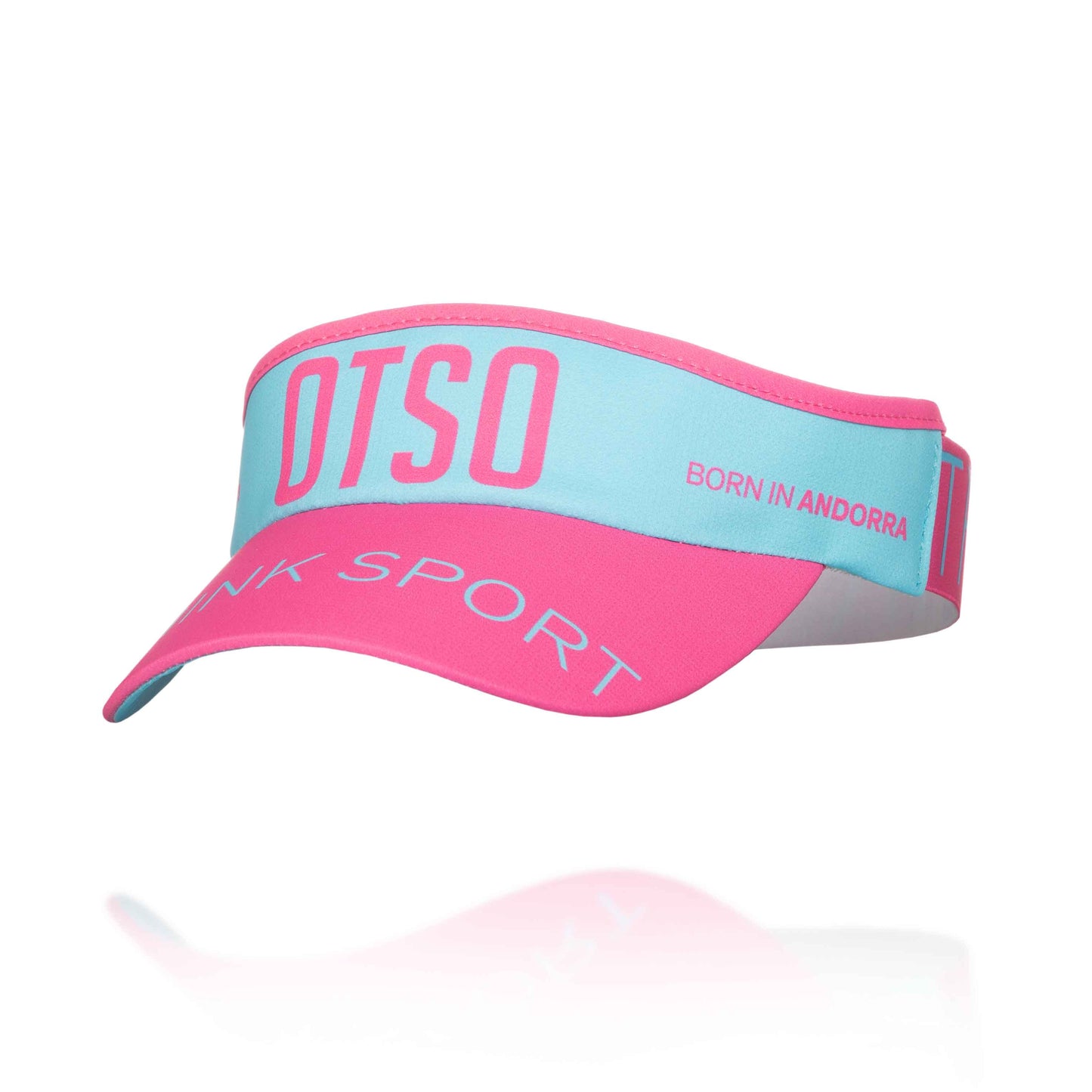 Visera - Light Blue &amp; Fluo Pink